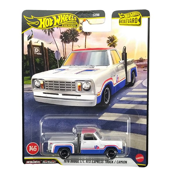Hot Wheels Premium Boulevard Dodge Lil Red Express Tru JHW27
