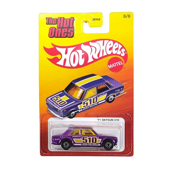 Hot Wheels Temáticos The Hot Ones 71 Datsun 510 JKX55