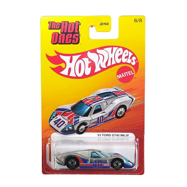 Hot Wheels Temáticos The Hot Ones 67 Ford GT40 MK.IV JKX45