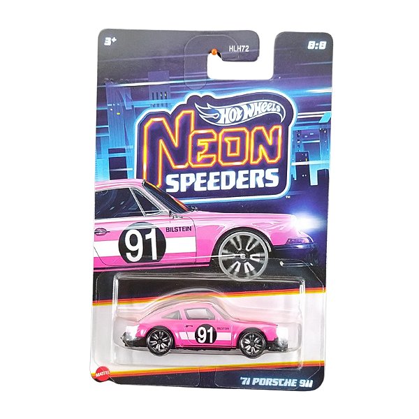 Hot Wheels Neon Speeders 71 Porsche 911 JKY00