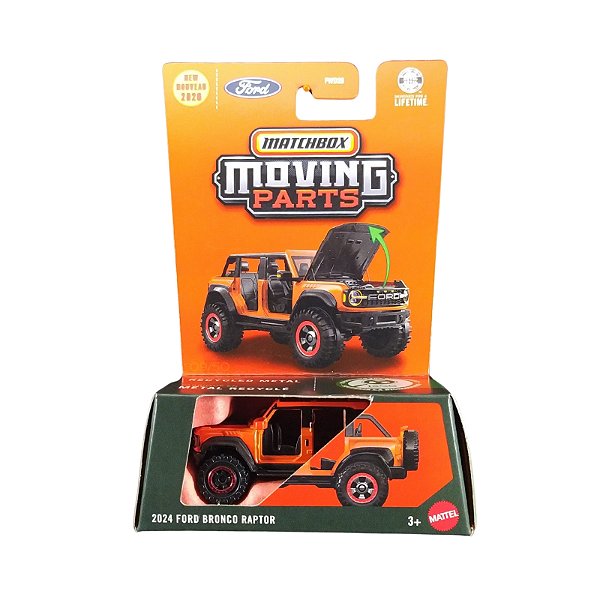 Matchbox Moving Parts 2024 Ford Bronco Raptor JHV31