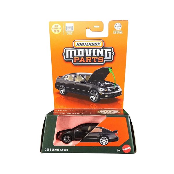 Matchbox Moving Parts 2004 Lexus GS400 JHV27