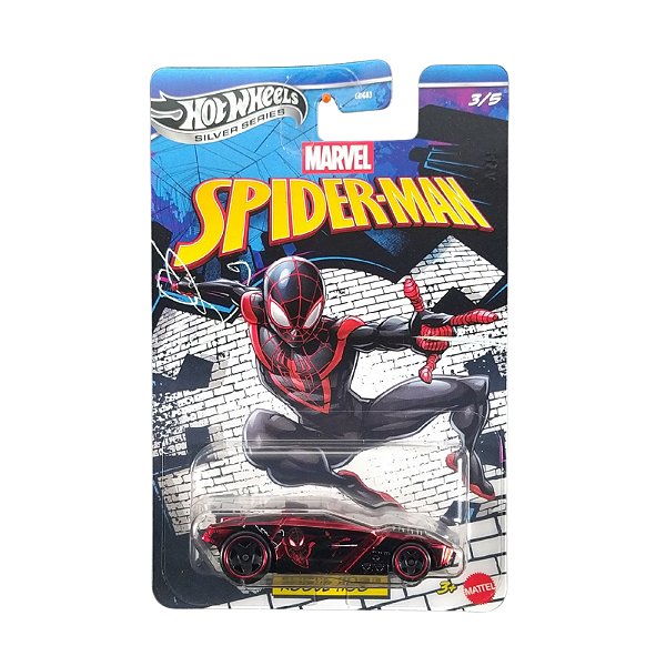 Hot Wheels Silver Series Spider-Man Rogue Hog JKX27