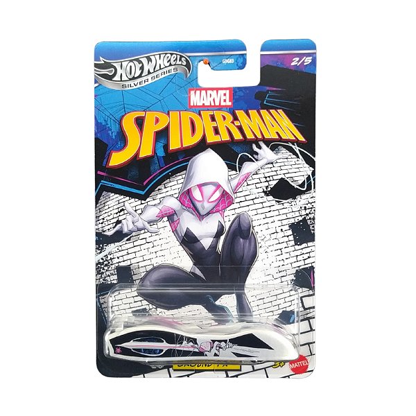 Hot Wheels Silver Series Spider-Man Ground Fix JKX26