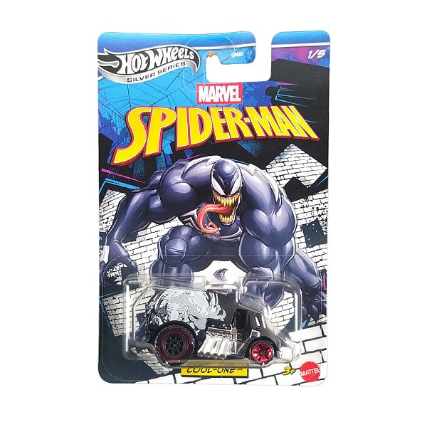 Hot Wheels Silver Series Spider-Man Cool-One JKX25