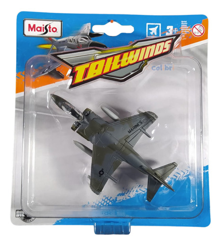 Maisto Avião Tailwinds 1:125 Av-8b Harrier Ii