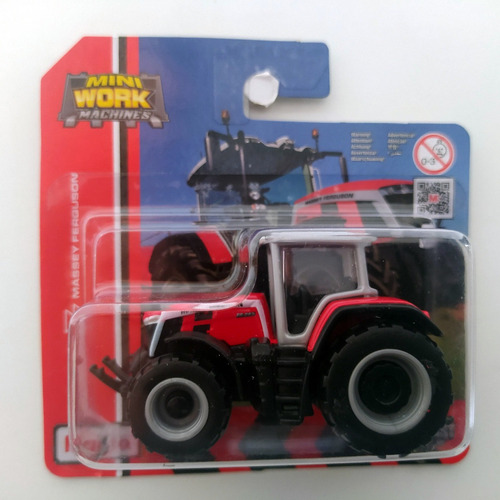 Maisto Mini Work Machines 1:64 Massey Ferguson Trator