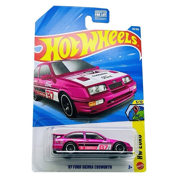 Hot Wheels '87 Ford Sierra Cosworth Super Thunt JJM19 2026E