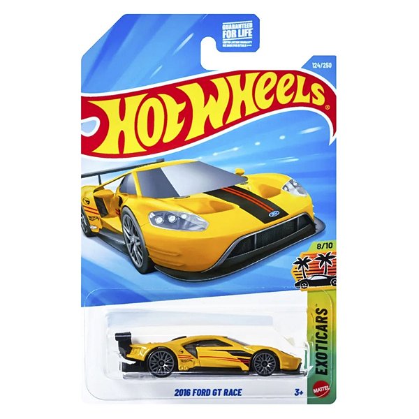 Hot Wheels 2016 Ford GT Race Thunt JJM05 2026F
