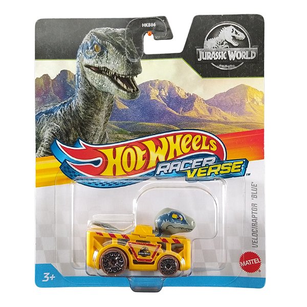 Hot Wheels Racer Verse Velociraptor Blue HRT35