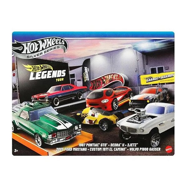 Hot Wheels Silver Series Legends Tour c/ 06 JBY78