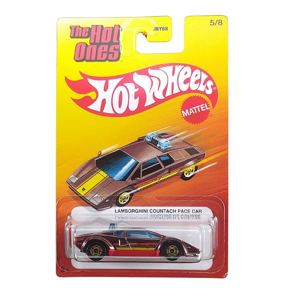 Hot Wheels The Hot Ones Lamborghini Countach Pace Car JKX52