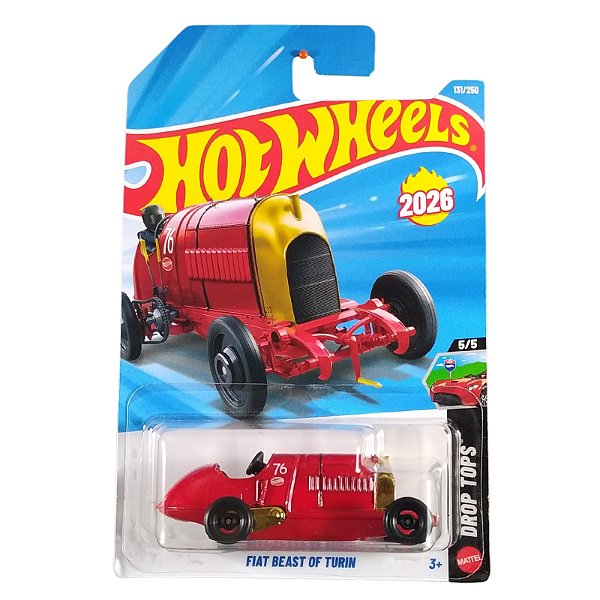 Hot Wheels Fiat Beast of Turin JJH48 2026G