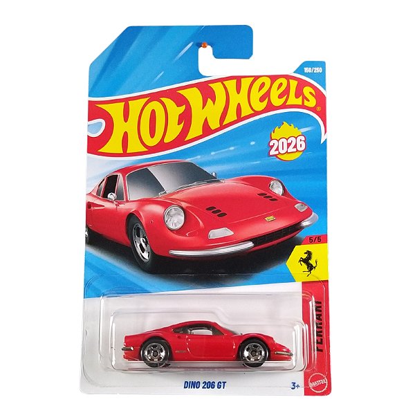 Hot Wheels Ferrari Dino 206 GT JJH56 2026G