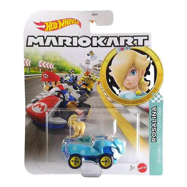 Hot Wheels Mario Kart Rosalina Birthday Girl HDB32