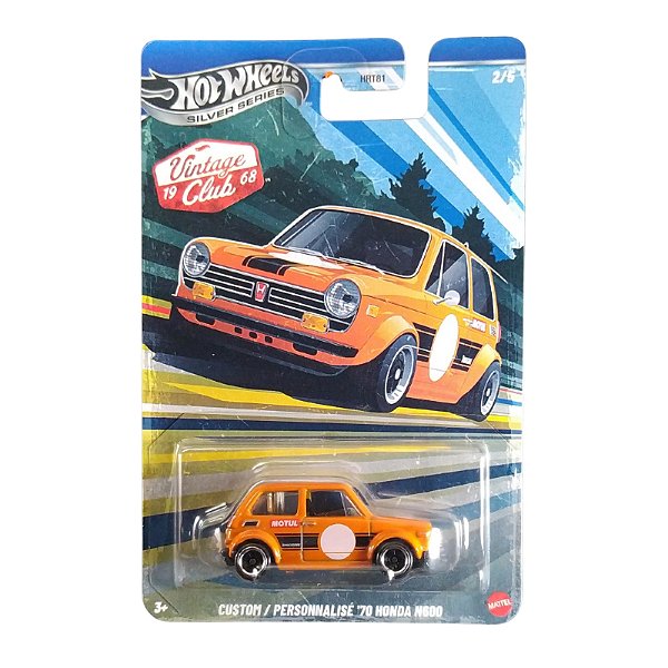 Hot Wheels Silver Series Vintage Custom 70 Honda N600 JKY27