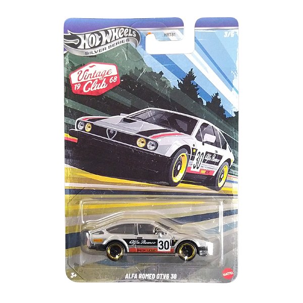 Hot Wheels Silver Series Vintage Alfa Romeo GTV6 30 JKY30