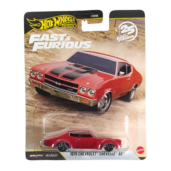 Hot Wheels Premium Velozes e Furiosos 1970 Chevelle SS