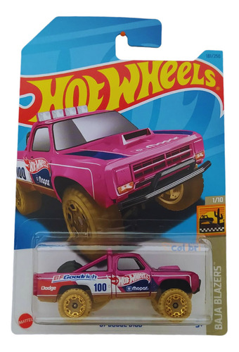 Hot Wheels 87 Dodge D100 Hkg73 2023k