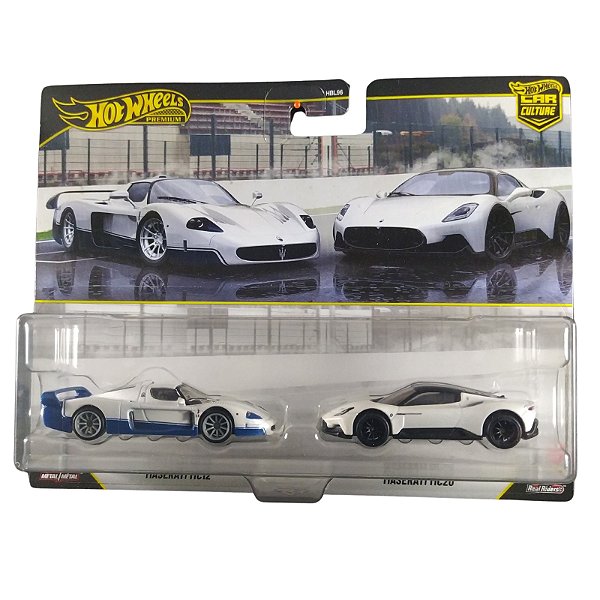Hot Wheels Premium Maserati MC12 & Maserati MC20 JHW55