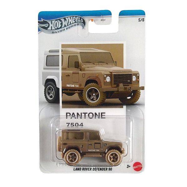 Hot Wheels Pantone Land Rover Defender 90 JKY62