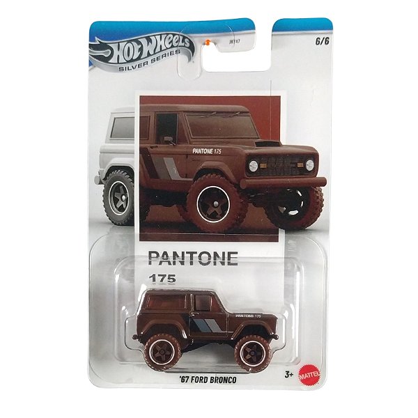 Hot Wheels Pantone '67 Ford Bronco JKY65