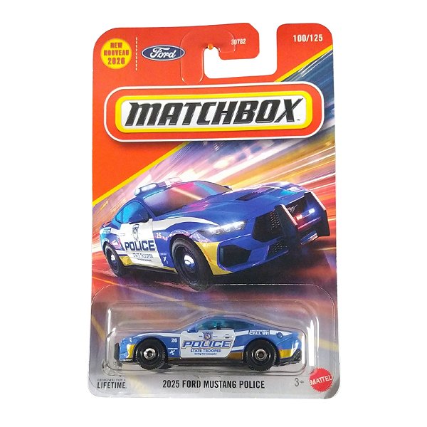 Matchbox 2025 Ford Mustang Police JHM28 2026