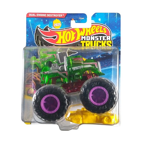 Hot Wheels Monster Trucks 1:64 Dual Engine Destroyer JCD72