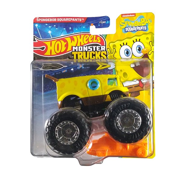 Hot Wheels Monster Trucks 1:64 Bob Esponja JDP88