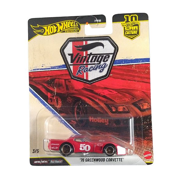 Hot Wheels Premium Car Culture '76 Greenwood Corvette JKF24