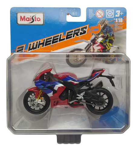 Maisto 2 Wheelers Moto 1:18 Honda Cbr1000rr-r Fireblade Verm