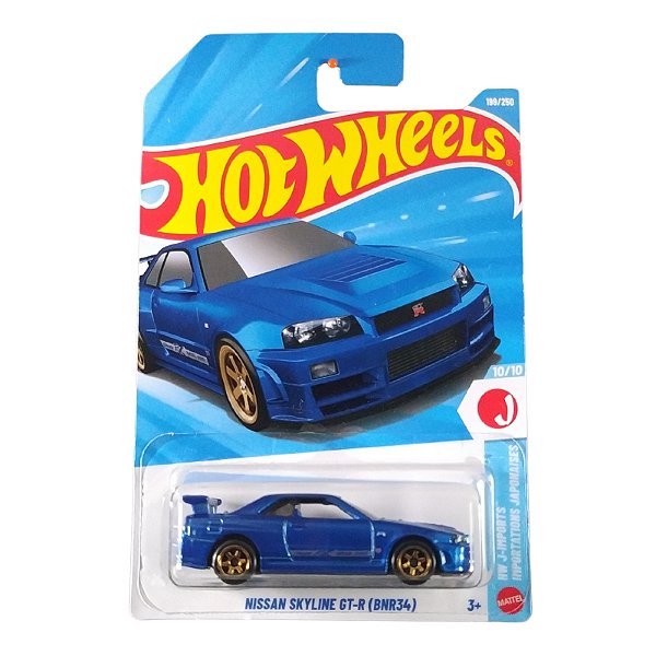Hot Wheels Nissan Skyline GT-R (BNR34) JJK35 2026K