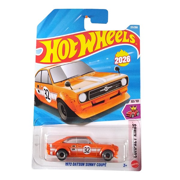 Hot Wheels 1972 Datsun Sunny Coupe JJH66 2026L