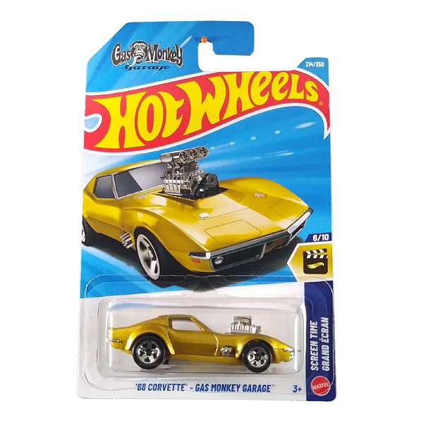 Hot Wheels 68 Corvette - Gas Monkey Garage JJK47 2026L
