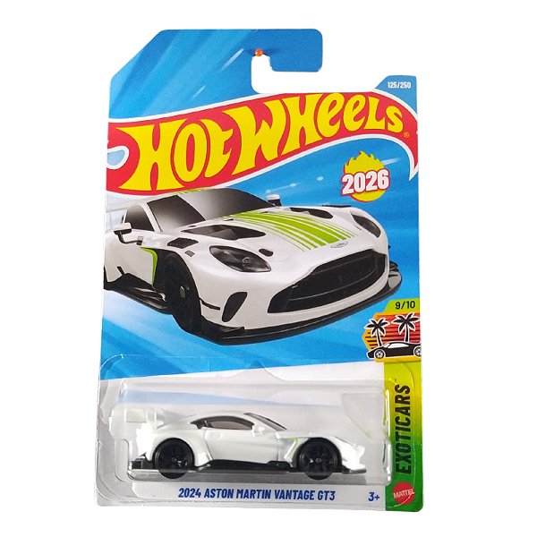 Hot Wheels 2024 Aston Martin Vantage GT3 JJL24 2026L