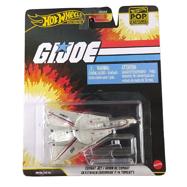Hot Wheels Premium Pop Culture Combat Jet G.I. Joe