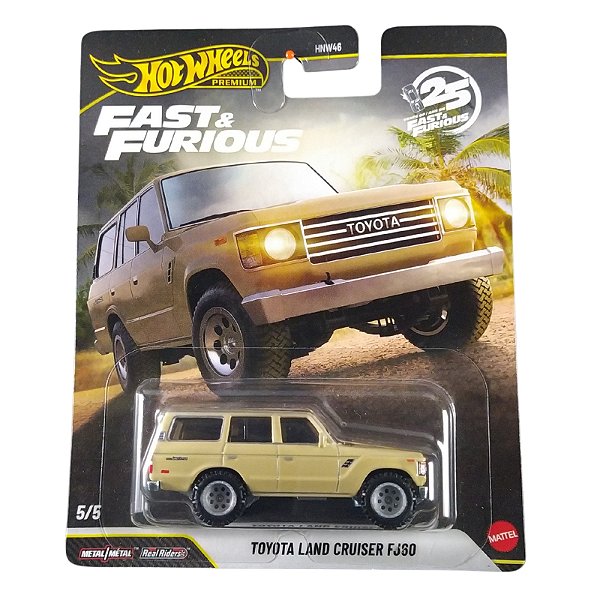 Hot Wheels Premium Velozes e Furiosos Toyota Land Cruiser