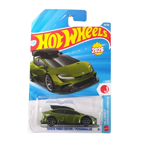 Hot Wheels Toyota Prius Custom JJL34 2026M