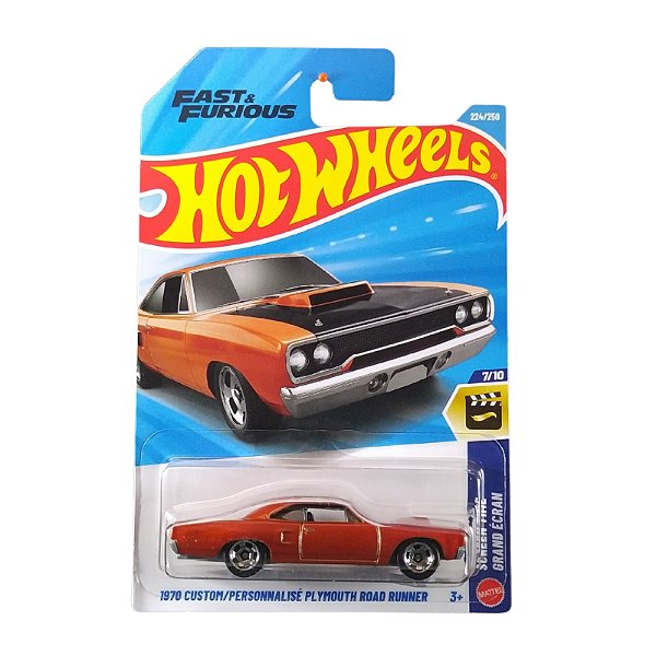 Hot Wheels 1970 Custom Plymouth Road Runner JJK52 2026M