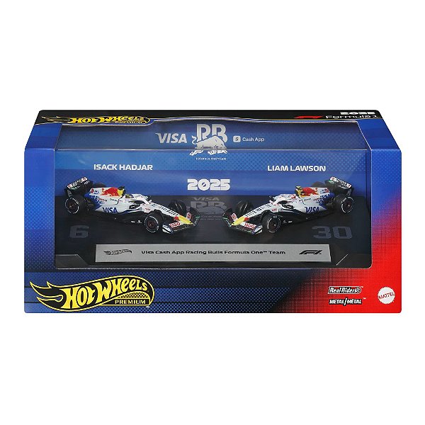 Hot Wheels Premium F1 Pack c/ 2 2025 Racing Bulls JMM94