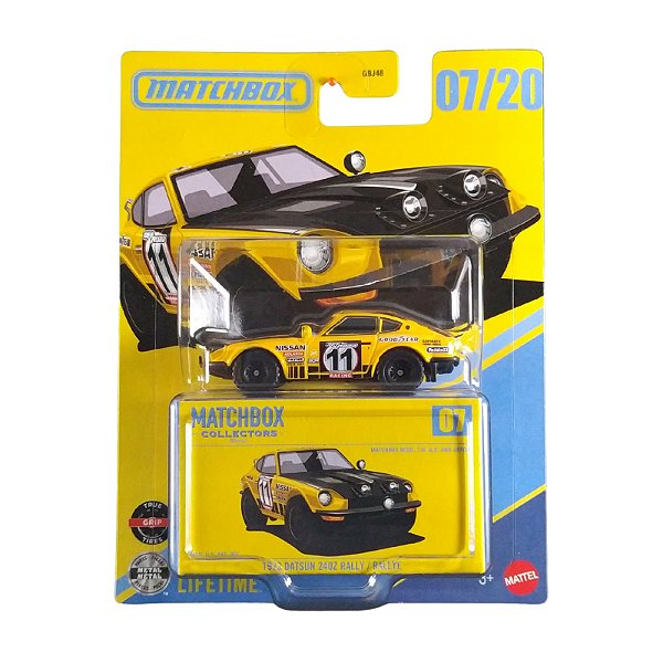 Matchbox Collectors Premium 1972 Datsun 240z Rally JJV98