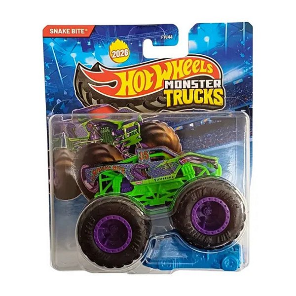 Hot Wheels Monster Trucks 1:64 Snake Bite JTG75