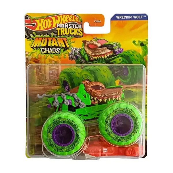 Hot Wheels Monster Trucks 1:64 Wreckin' Wolf JHY26