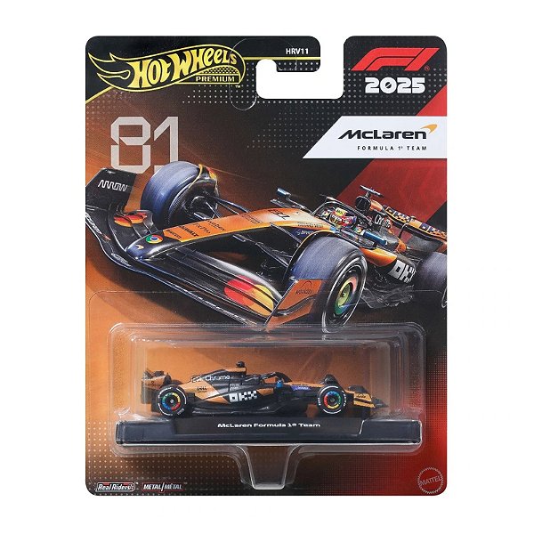 Hot Wheels Premium F1 2025 McLaren #81 JKD81