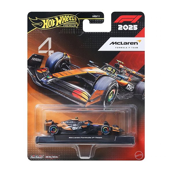 Hot Wheels Premium F1 2025 McLaren #4 JKD88