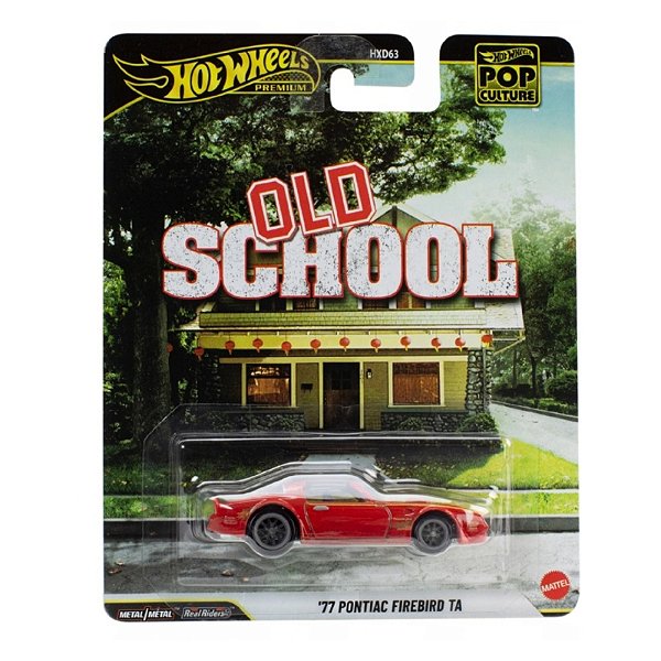 Hot Wheels Premium Pop Culture 77 Pontiac Firebird OldSchool