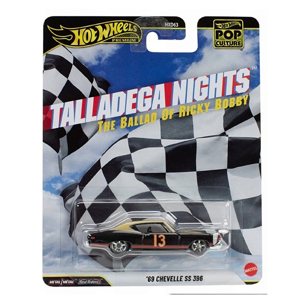 Hot Wheels Premium Pop Culture 69 Chevelle SS 396 Talladega