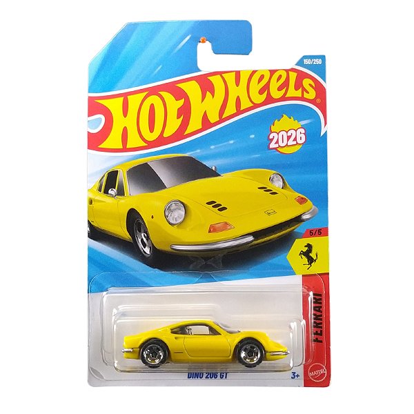Hot Wheels Dino 206 GT JJL74 2026P