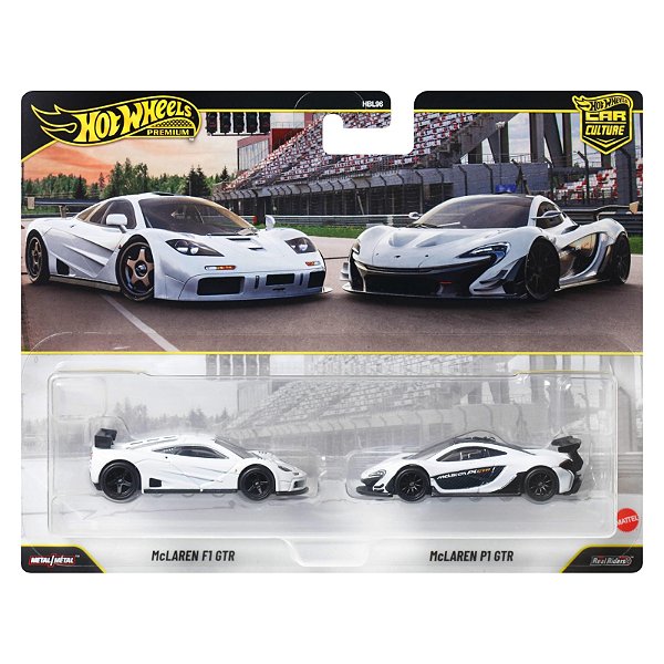 Hot Wheels Premium Mclaren F1 & Mclaren P1 JHW52