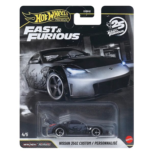 Hot Wheels Premium Velozes e Furiosos Nissan 350Z Custom
